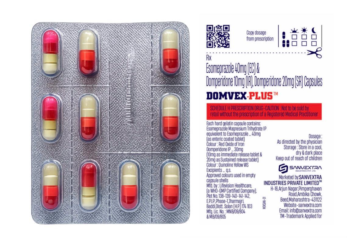 DOMVEX-PLUS™ Capsules - side view